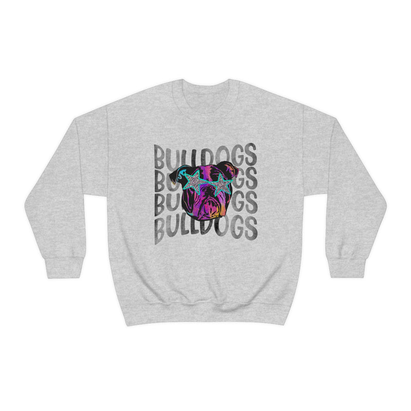 Hazel Blues® |  Bulldogs on Repeat Graphic Sweatshirt