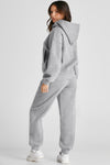 Hazel Blues® |  Dropped Shoulder Long Sleeve Hoodie and Pants Active Set