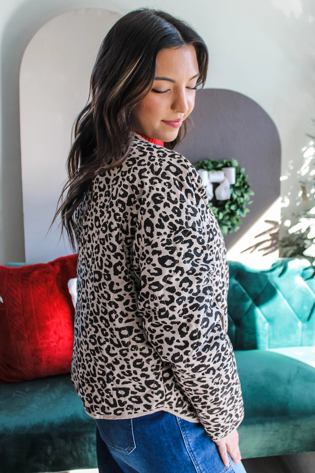 Wildcat Trail Khaki Leopard Pocket Jacket