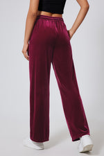 Hazel Blues® |  Evergreen Solid Drawstring Waist Wide Leg Pants