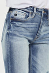 Hazel Blues® |  Kancan High Rise Cuffed Straight Jeans