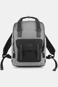 Hazel Blues® |  Himawari Waterproof Canvas Backpack Bag with Handles