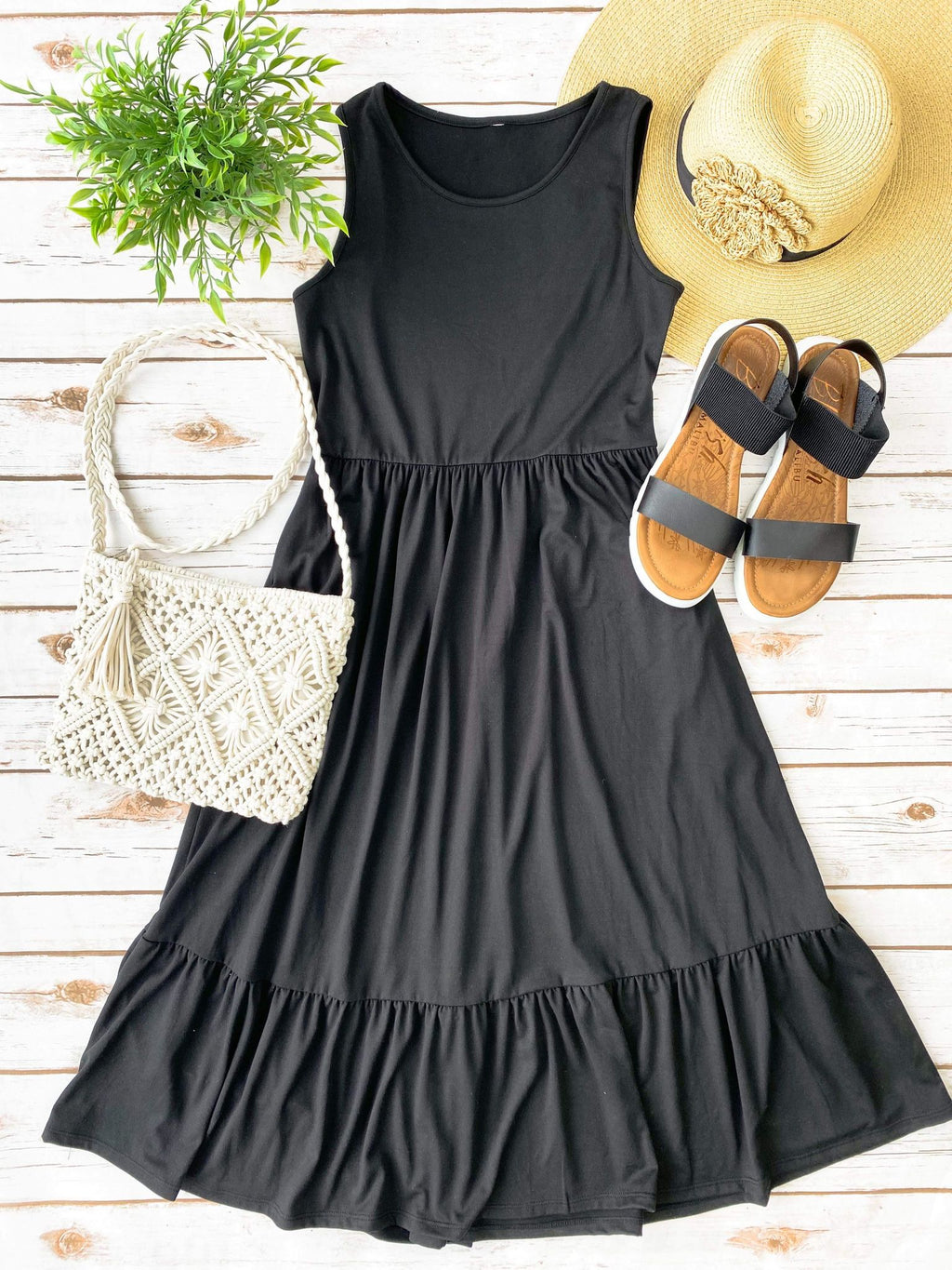 Hazel Blues® |  Bailey Dress - Black