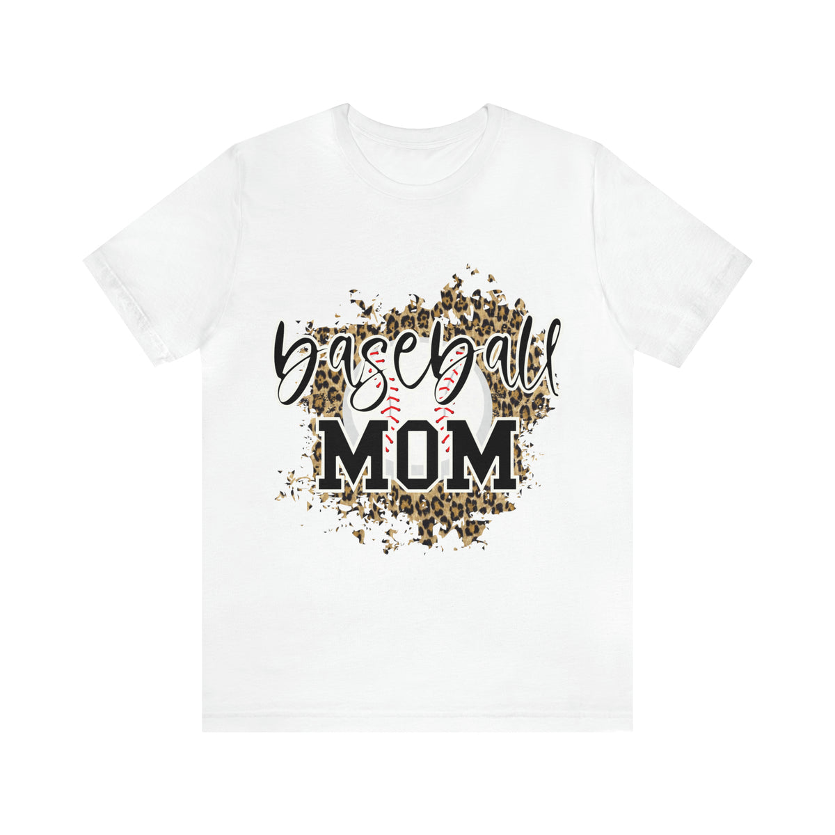 Hazel Blues® |  Baseball Mom Leopard Graphic Tee