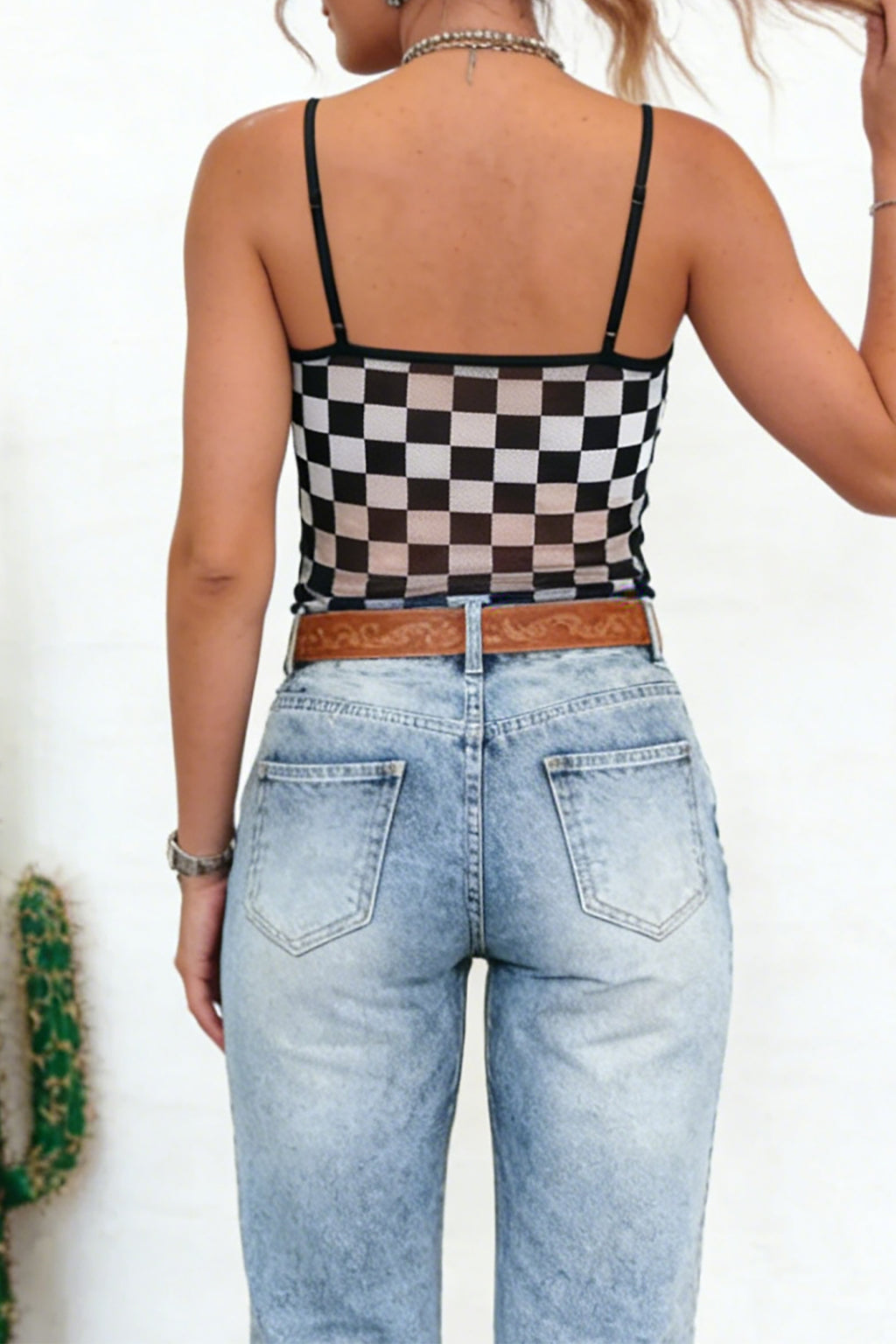 Checker Darling Tank Top | Checkered Tank Top