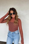 PREORDER: Jolie Lace Thumbhole Top