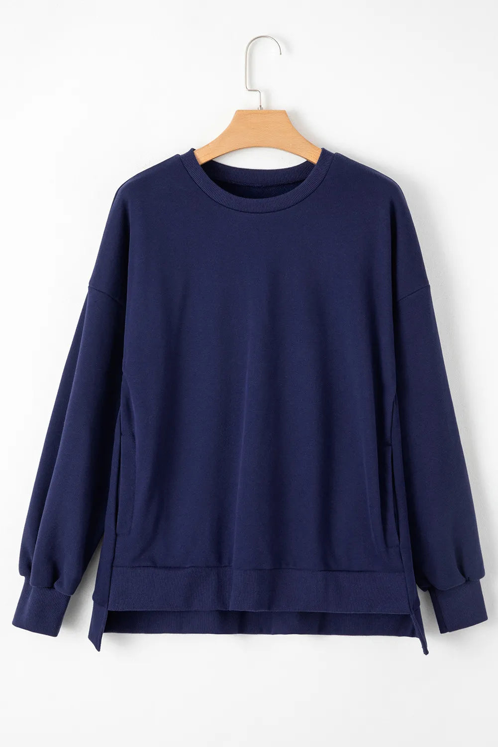 Hazel Blues® |  Round Neck Long Sleeve Sweatshirt