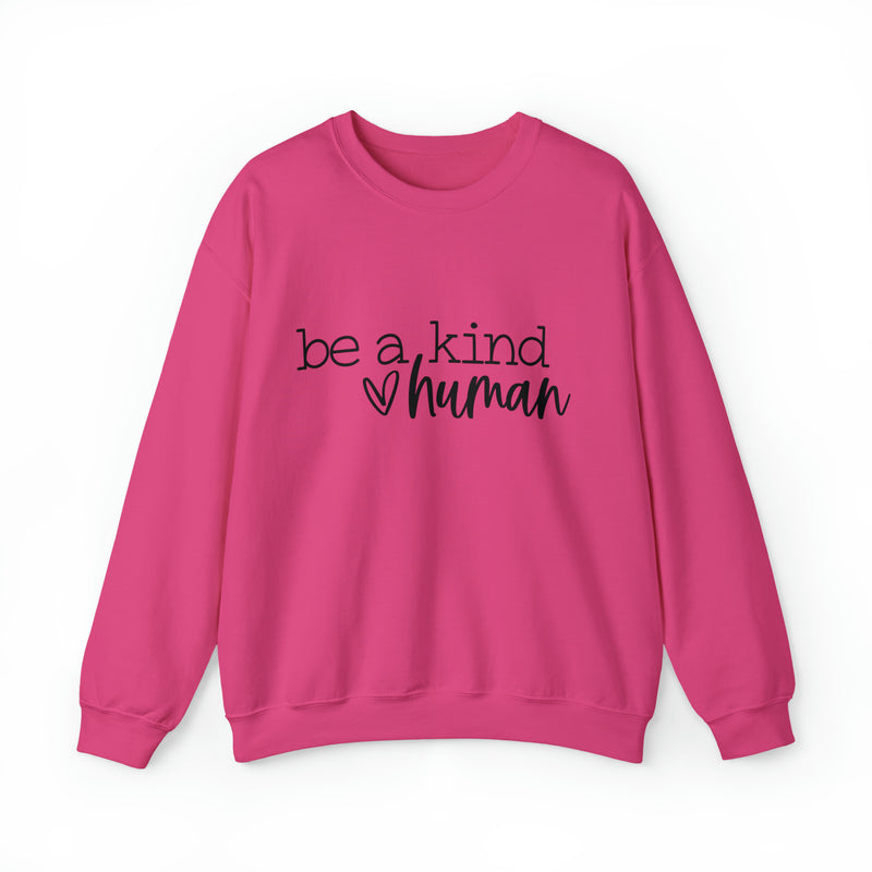 Hazel Blues® |  Be a Kind Human Crewneck Graphic Sweatshirt