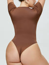 Hazel Blues® |  Round Neck Short Sleeve Bodysuit