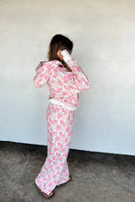 Hazel Blues® | Floral & Cheetah Easy Does it Pullover