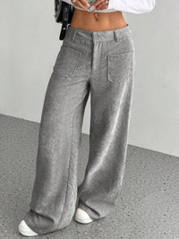 Hazel Blues® |  Wide Leg Pants with Pockets