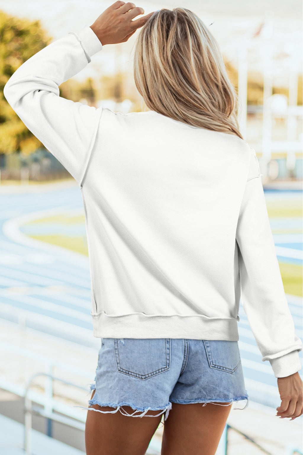 Kentucky Graphic Mock Neck Reversible Sweatshirt