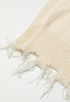 Hazel Blues® |  Contrast Star Raw Hem Long Sleeve Knit Top