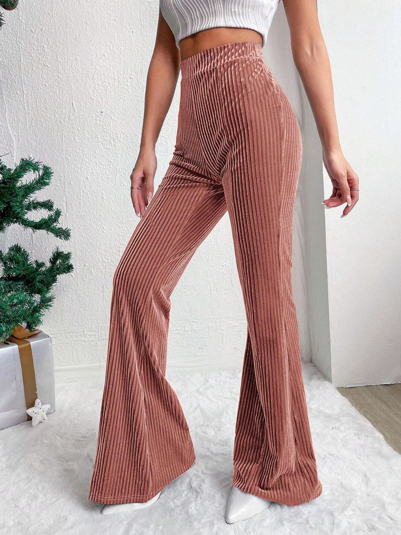 Hazel Blues® |  High Waist Flare Pants