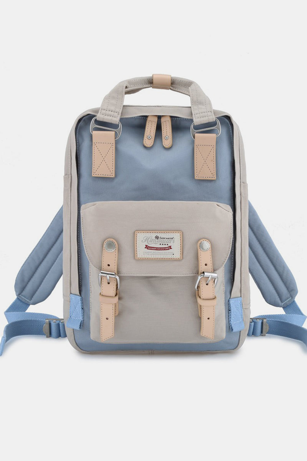 Hazel Blues® |  Himawari Contrast Waterproof Nylon Backpack Bag