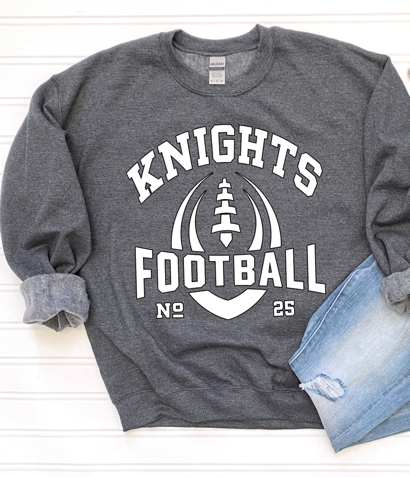 Hazel Blues® | Knights Football: Sweatshirt