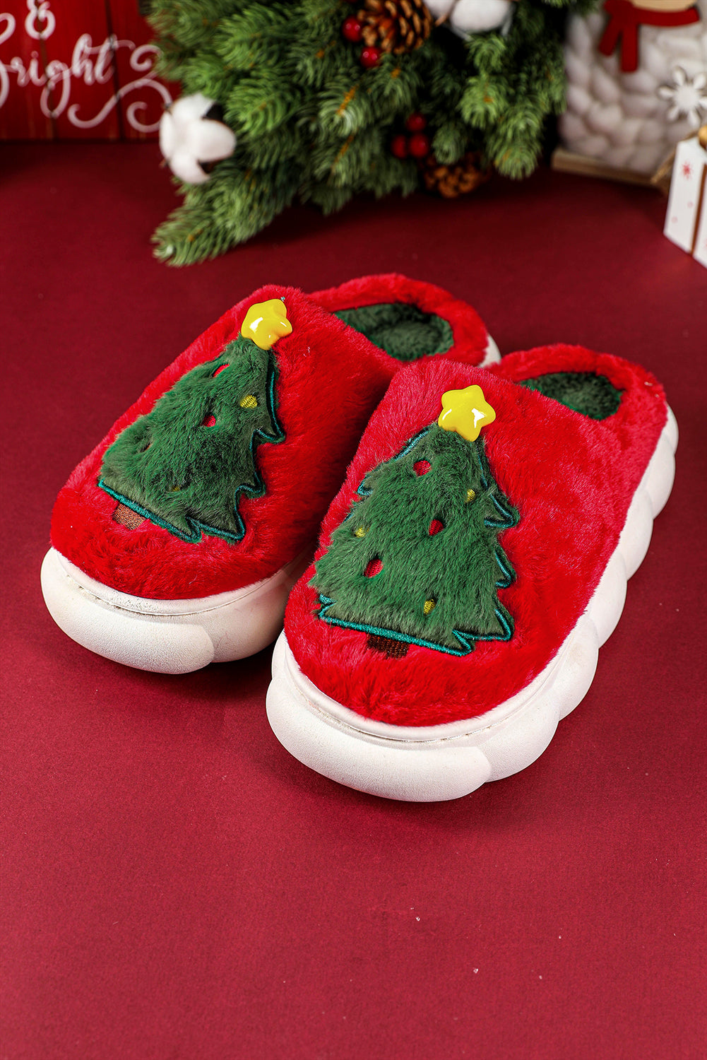 Tinsel & Trees Slippers