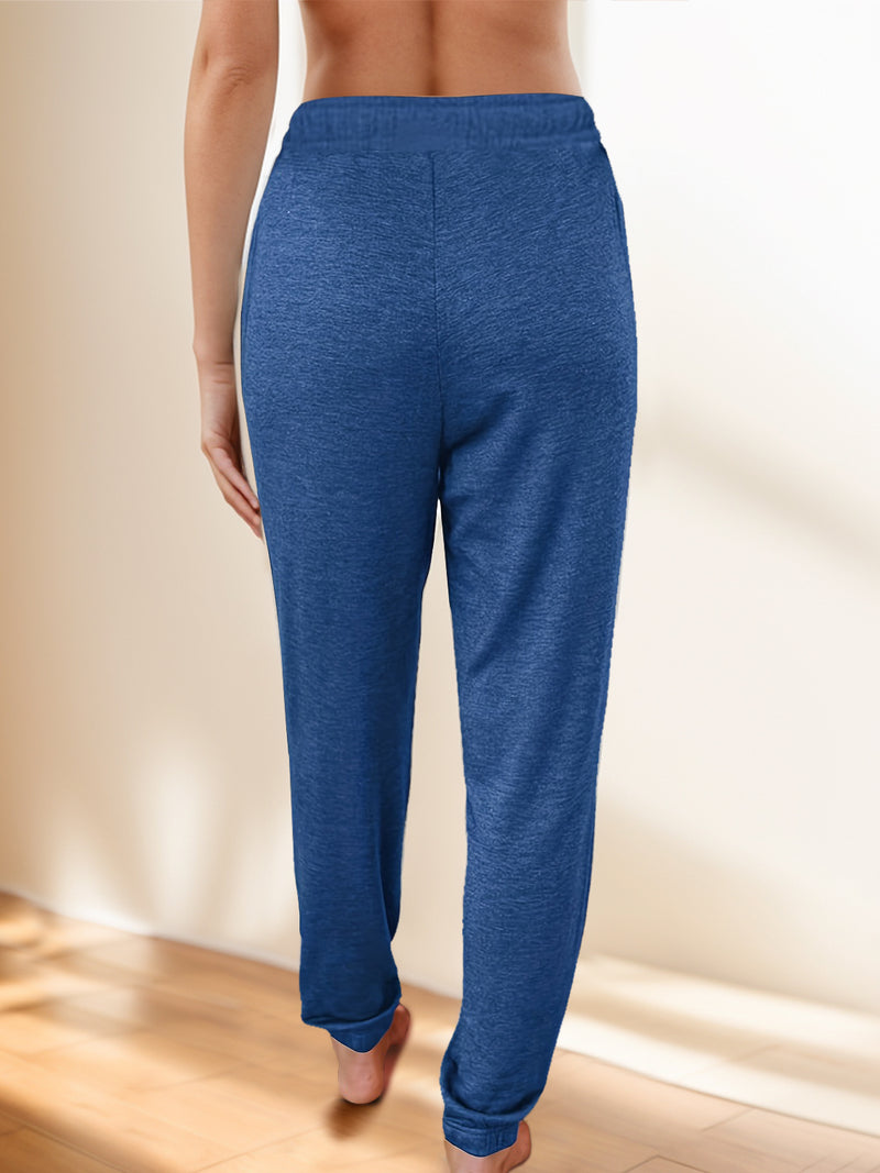 Hazel Blues® |  Drawstring Elastic Waist Joggers with Pockets