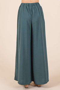 Hazel Blues® |  Mittoshop Pleated Wide Leg Pants