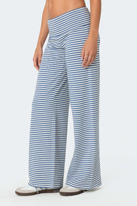 Striped Wide Leg Pants