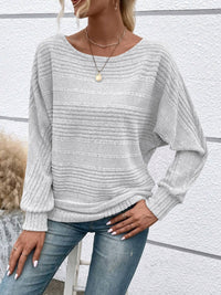 Hazel Blues® |  Round Neck Long Sleeve Top