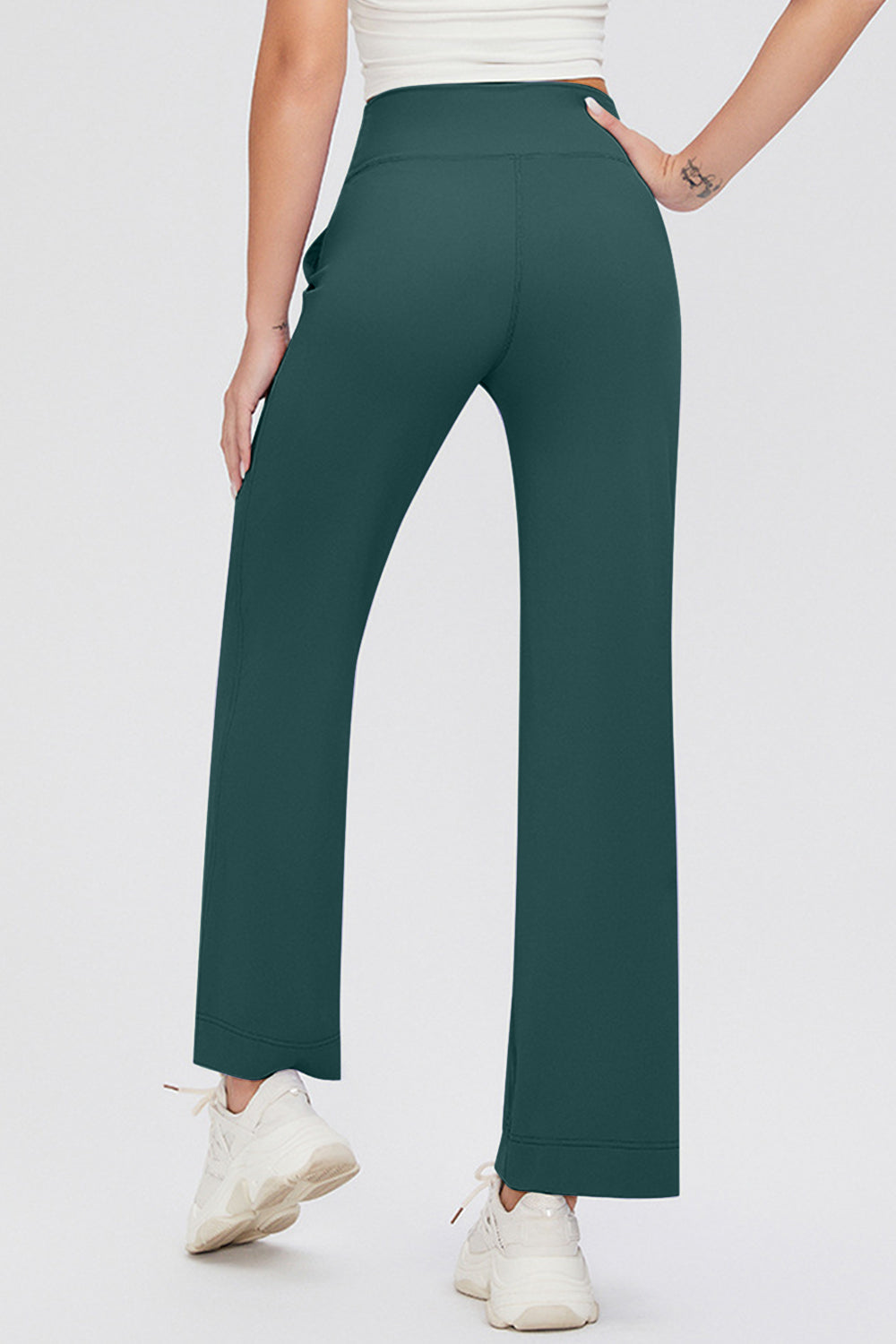 Hazel Blues® |  Basic Bae Drawstring High Waist Pants with Pockets