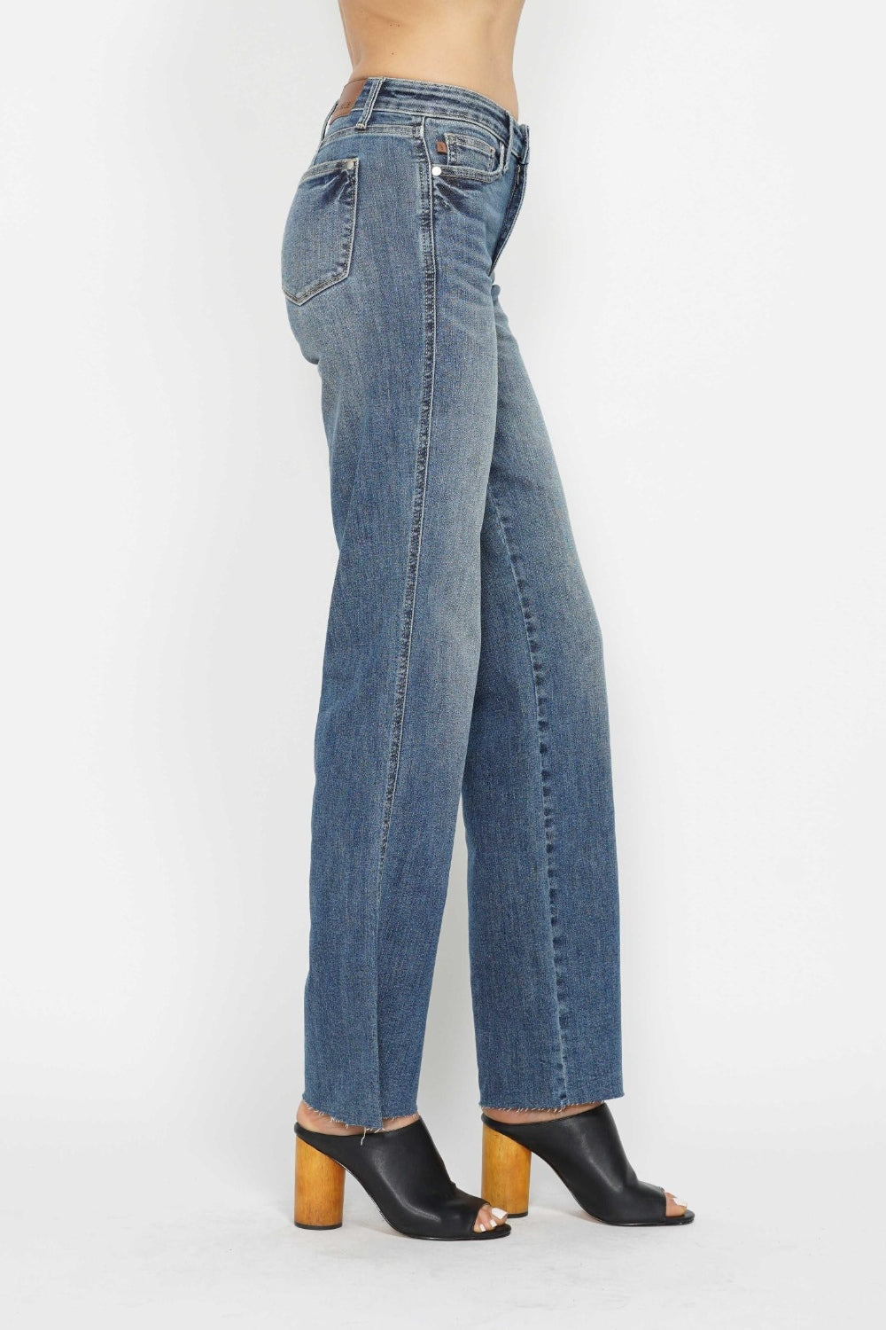 Hazel Blues® |  Judy Blue Tummy Control Straight Jeans