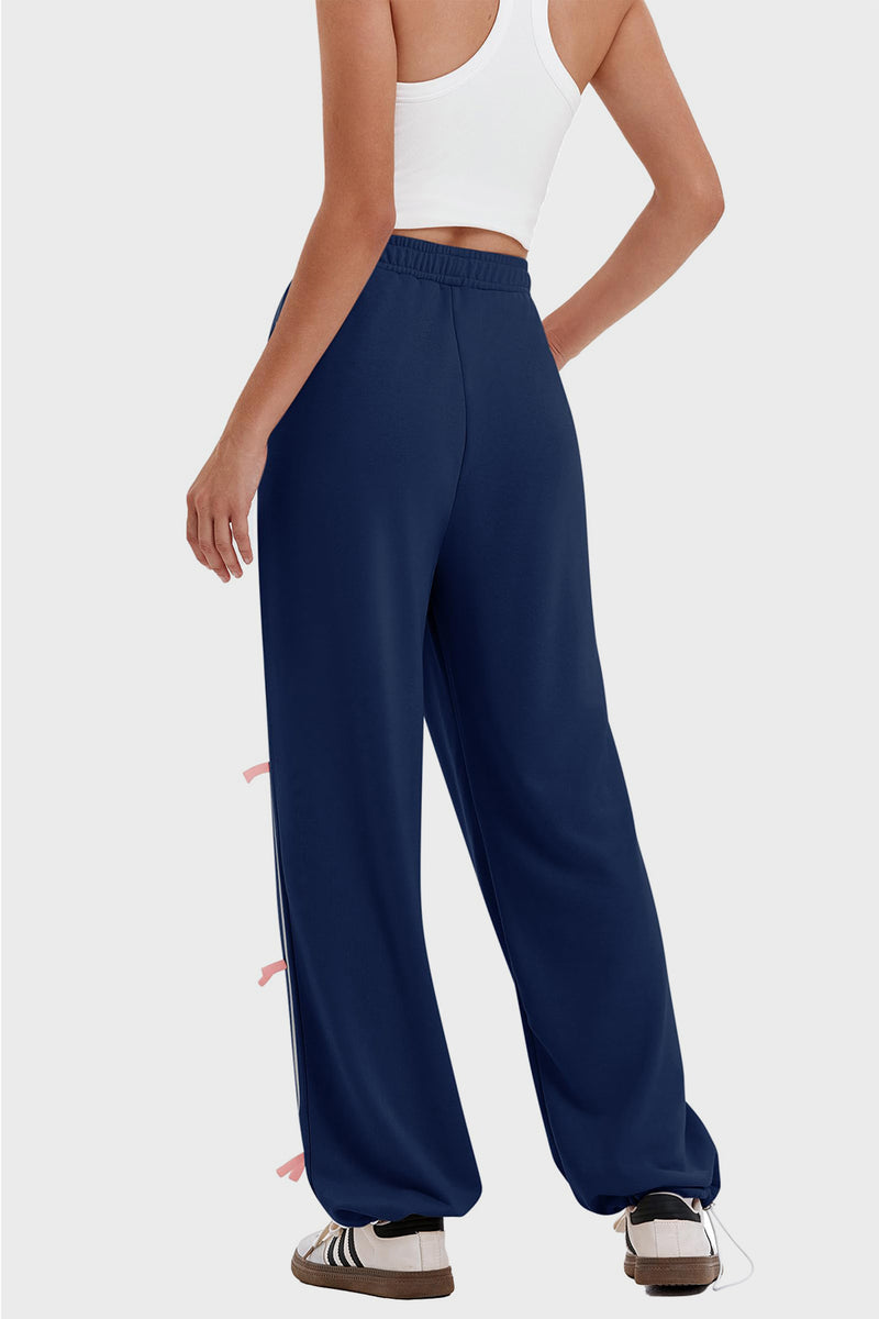 Hazel Blues® |  Elastic Waist Wide Leg Pants with Pockets