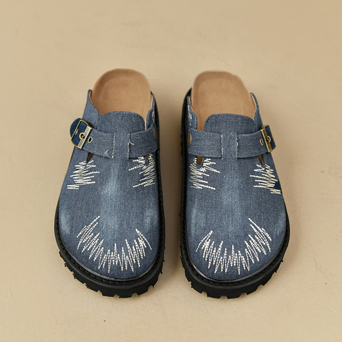 Hazel Blues® |  Round Toe Platform Loafers