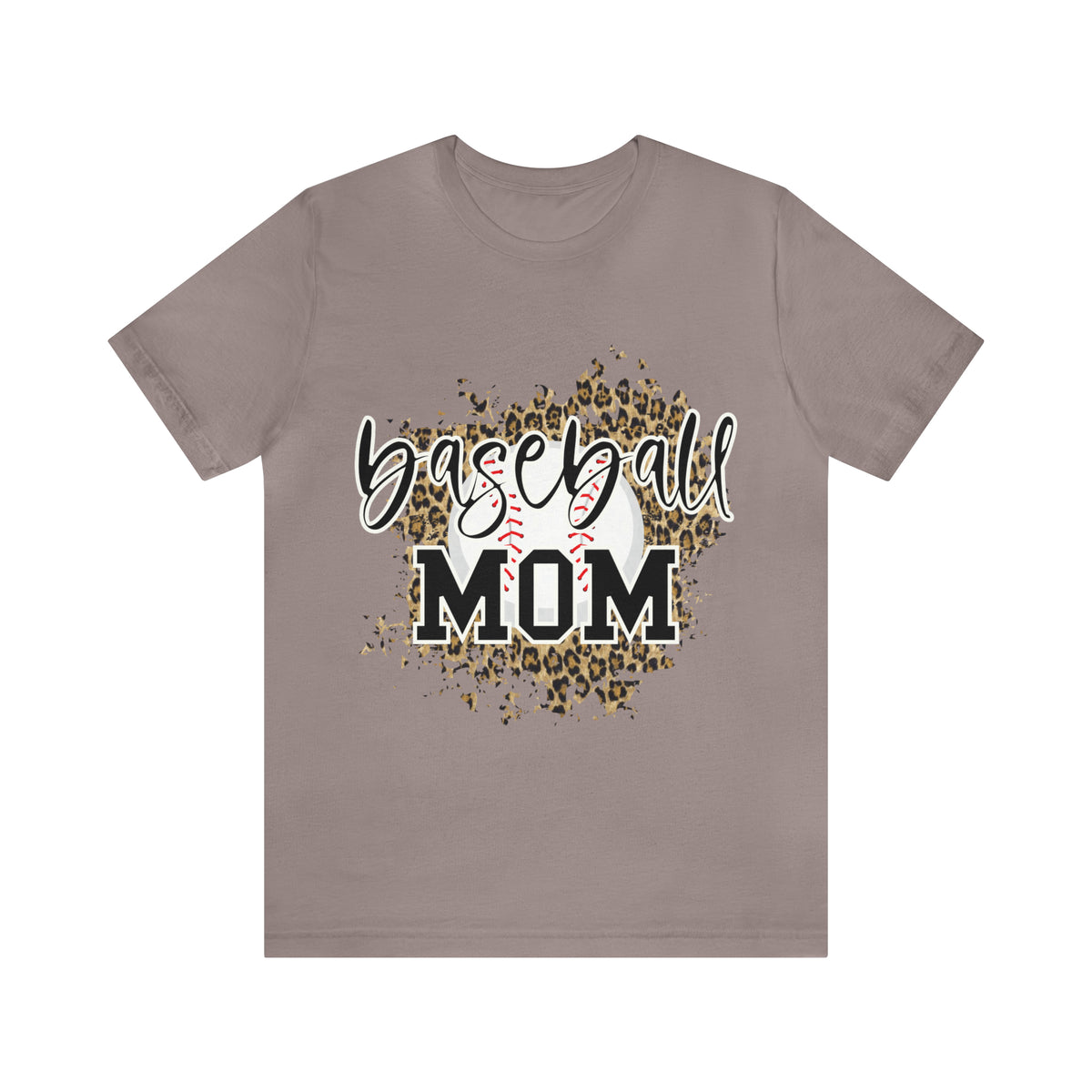 Hazel Blues® |  Baseball Mom Leopard Graphic Tee