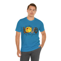 Hazel Blues® |  Love of the Game Softball Graphic Tee