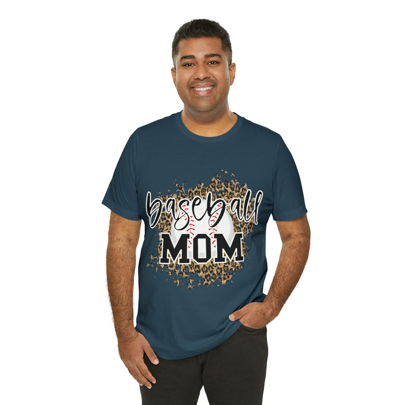 Hazel Blues® |  Baseball Mom Leopard Graphic Tee