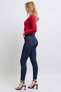 Hazel Blues® |  Judy Blue Heart Shaped Back Pockets Skinny Jeans