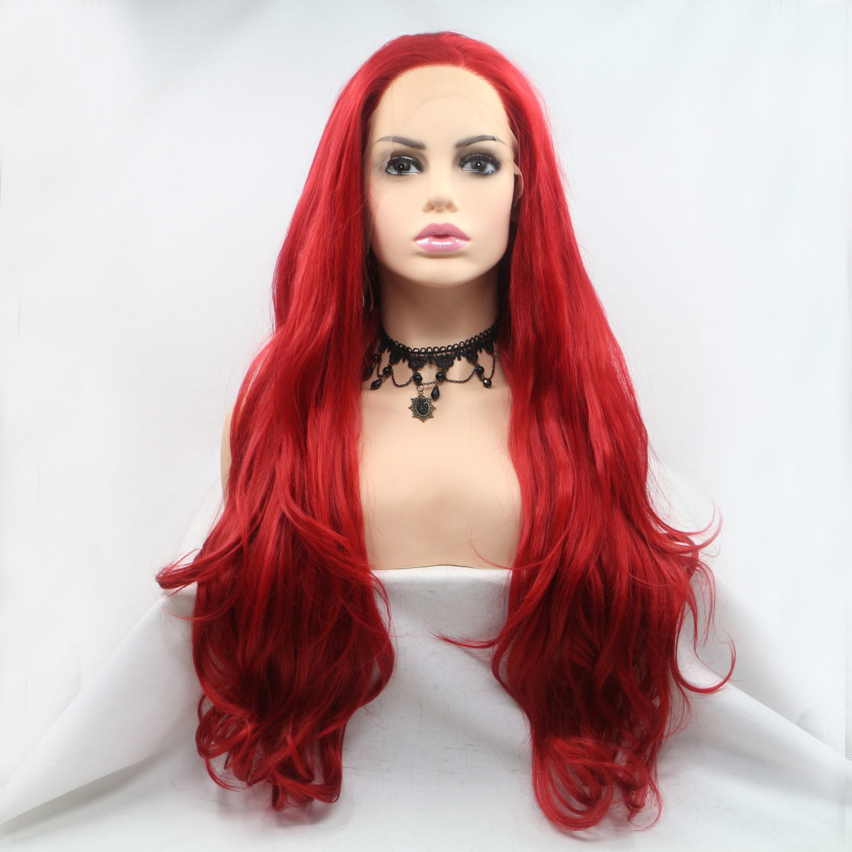 Hazel Blues® |  13*3" Lace Front Wigs Synthetic Long Wavy 24" 130% Density