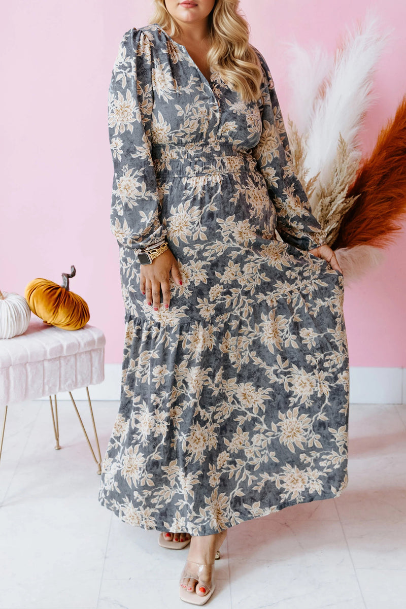 delilah floral long sleeve lace maxi dress Paige – Hazel Blues® Size:M (30-31 sleeve length) How to Roll Up swatches-all-the-way-strapless-corset-mini-dress style bodice (no boning)