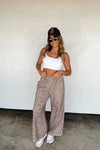 Hazel Blues® |  Floral & Cheetah Drift Away Joggers