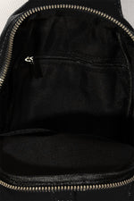 Hazel Blues® |  Fame Single Strap Faux Leather Sing Bag