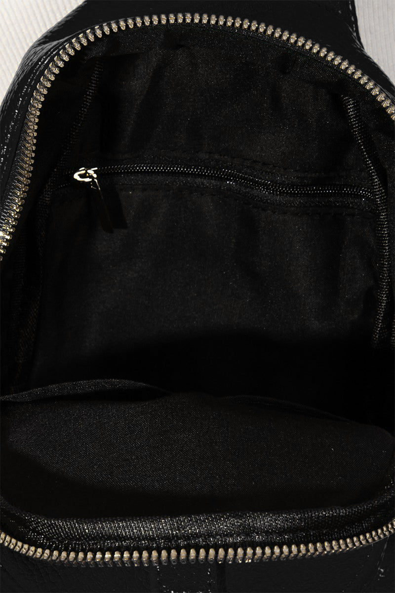 Hazel Blues® |  Fame Single Strap Faux Leather Sing Bag