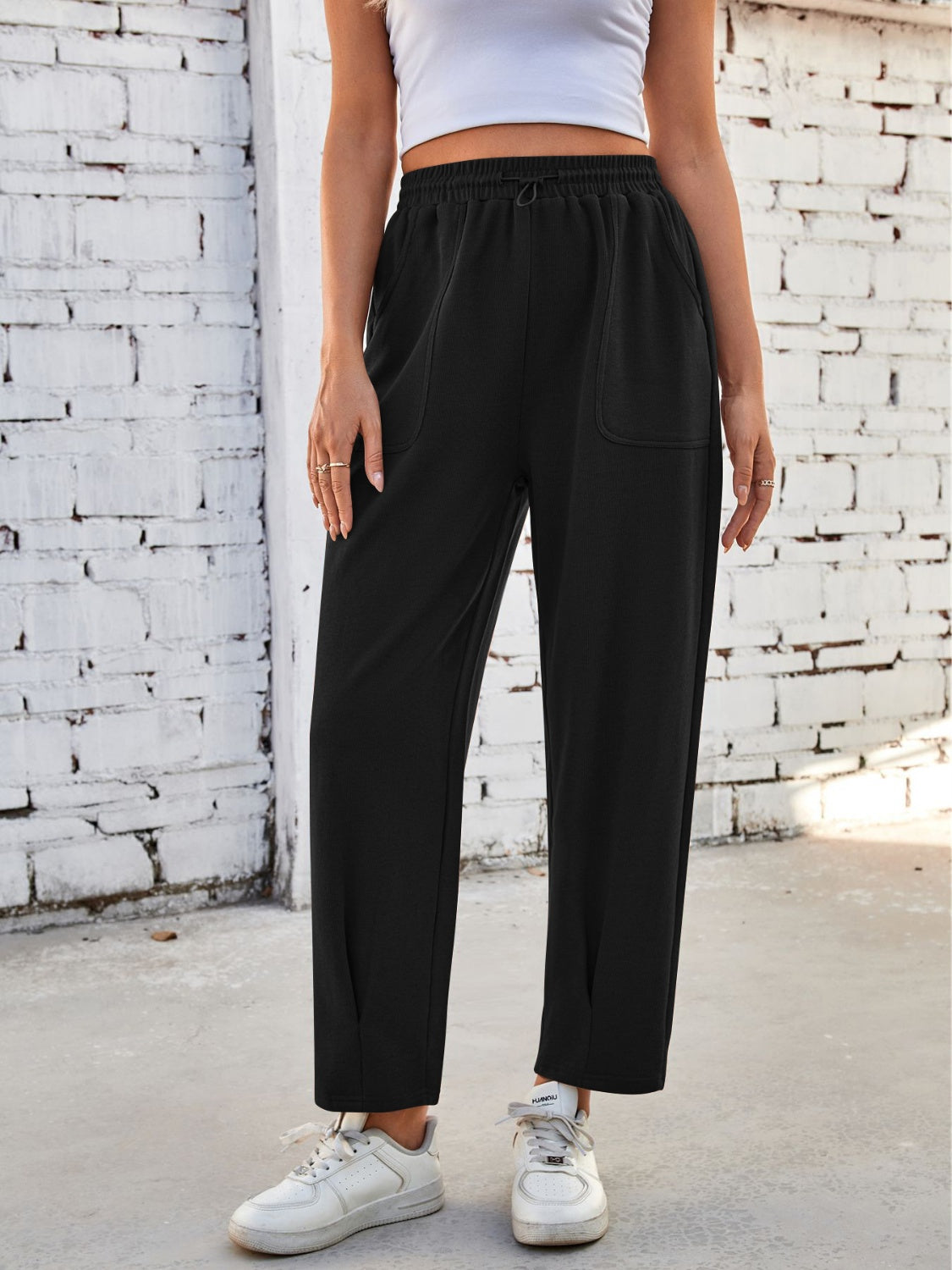 Hazel Blues® |  Lovelet Drawstring Pants with Pockets