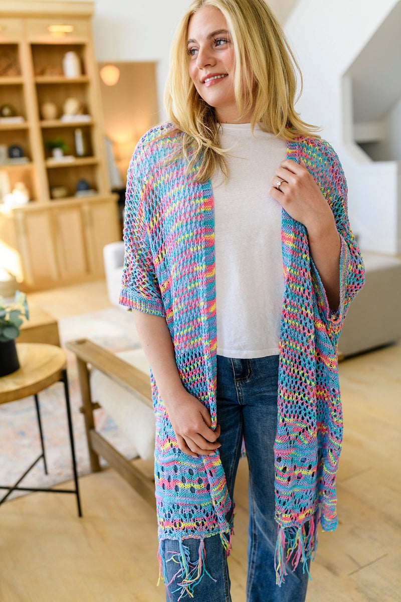 Hazel Blues® |  PREORDER: Amanda Crochet Cardigan in Six Colors