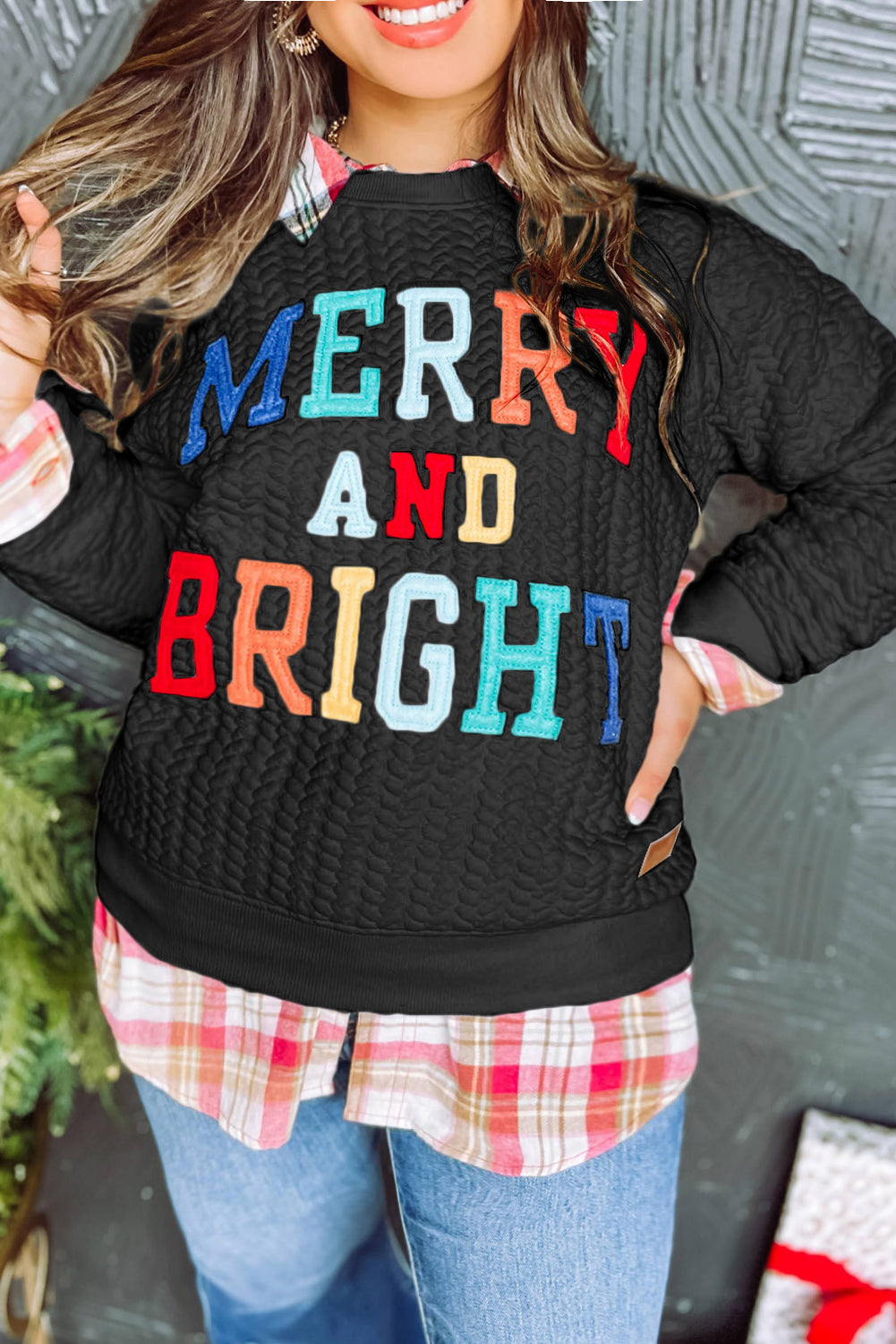 Festive Favorite Sweatshirt — Black