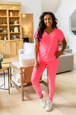 Hazel Blues® |  PREORDER: Krisie V-Neck Lounge Set in Six Colors