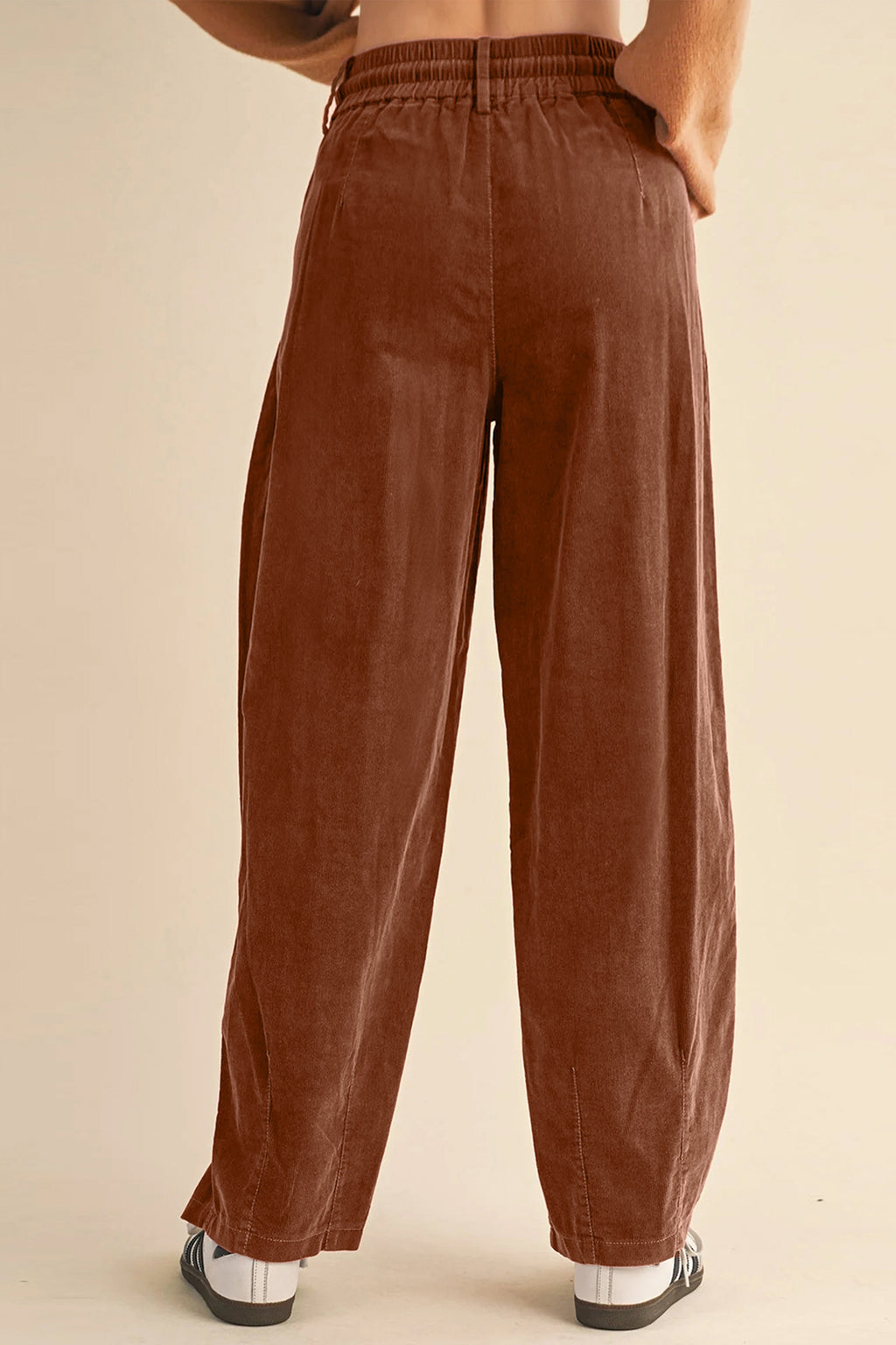 Savannah Reese Chestnut Corduroy Pants