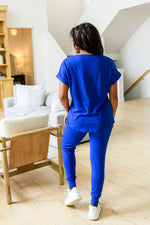 Hazel Blues® |  PREORDER: Krisie V-Neck Lounge Set in Six Colors