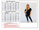 Hazel Blues® |  PREORDER: Krisie V-Neck Lounge Set in Six Colors