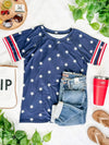 Hazel Blues® |  Stars & Stripes: Tops and Skorts