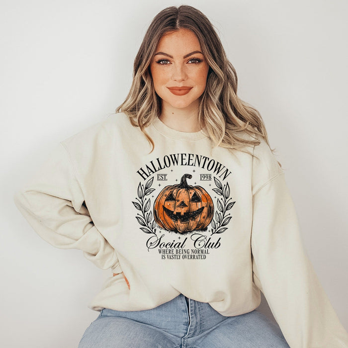 Hazel Blues® |  Halloweentown Social Club Graphic Tee or Sweatshirt