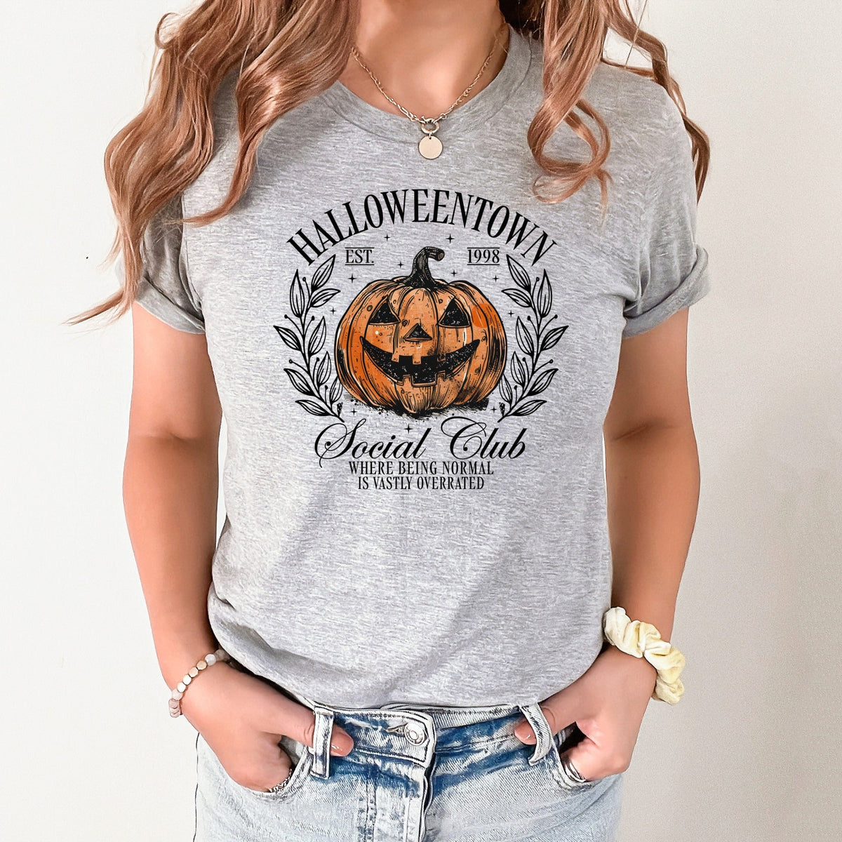 Hazel Blues® |  Halloweentown Social Club Graphic Tee or Sweatshirt