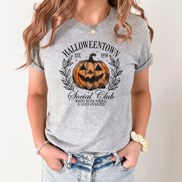 Hazel Blues® |  Halloweentown Social Club Graphic Tee or Sweatshirt