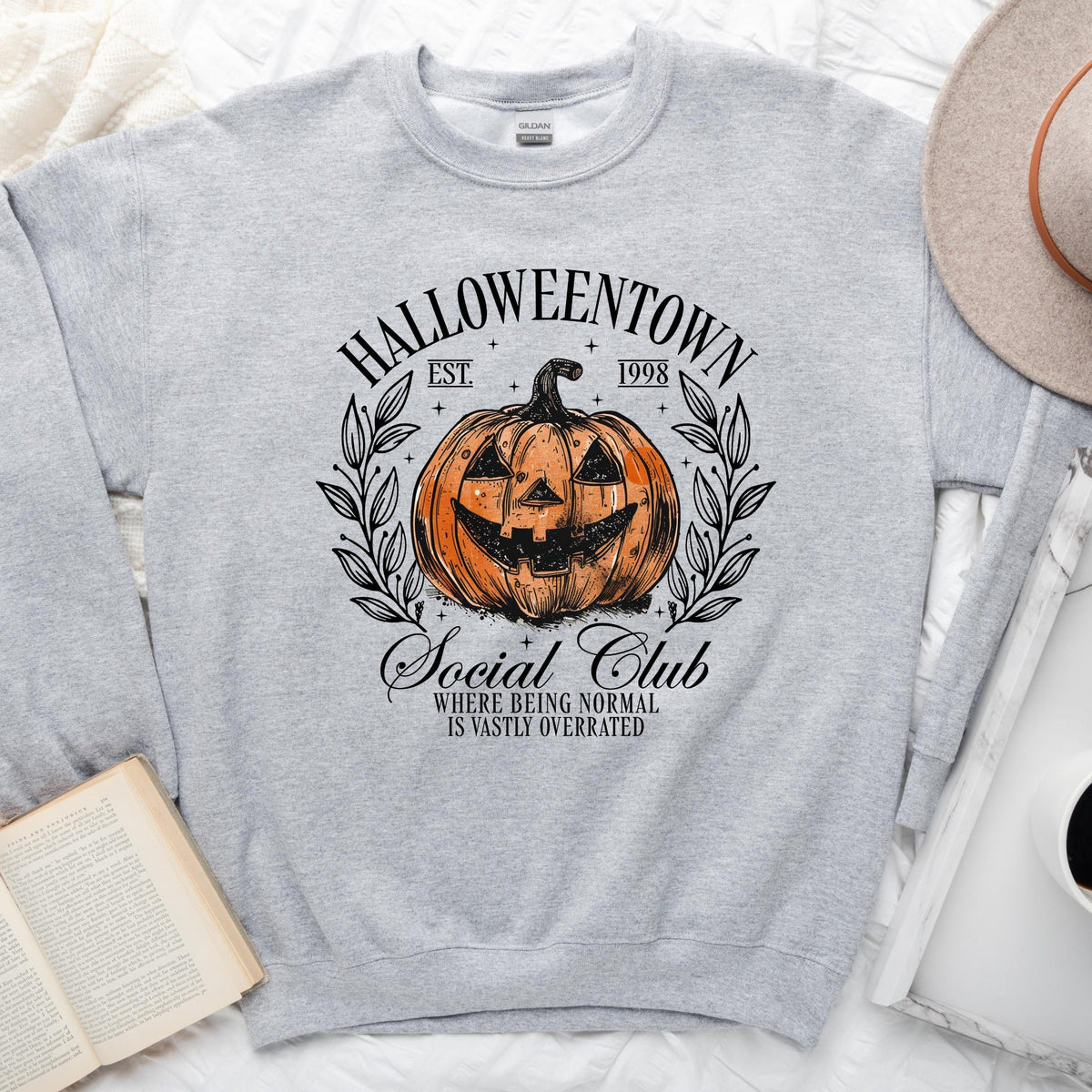 Hazel Blues® |  Halloweentown Social Club Graphic Tee or Sweatshirt